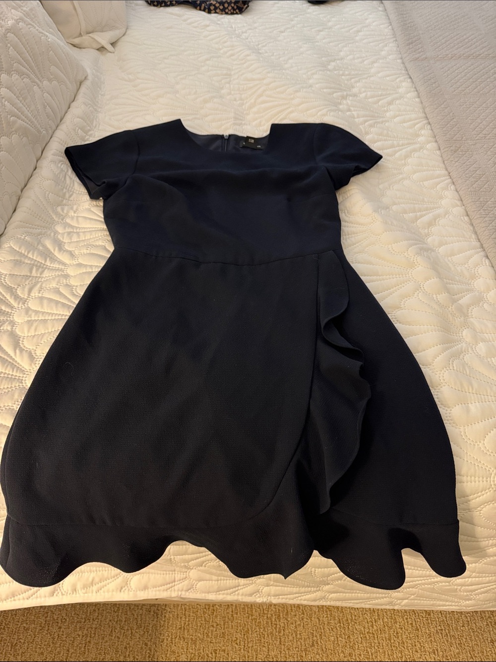 Club Monaco Black Sleeveless Dress with Zipper Back